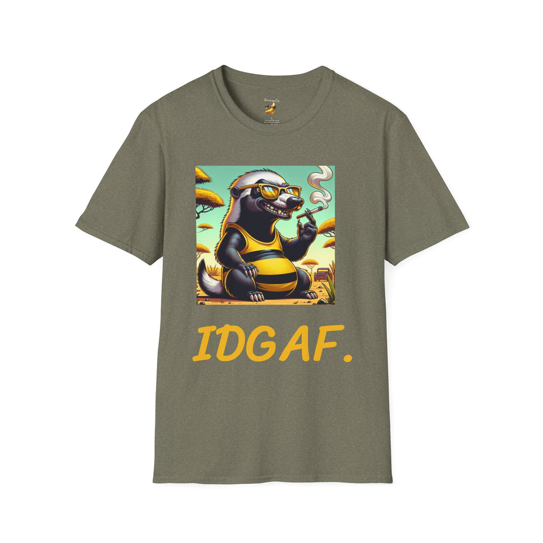 "IDGAF" Unisex Softstyle T-Shirt