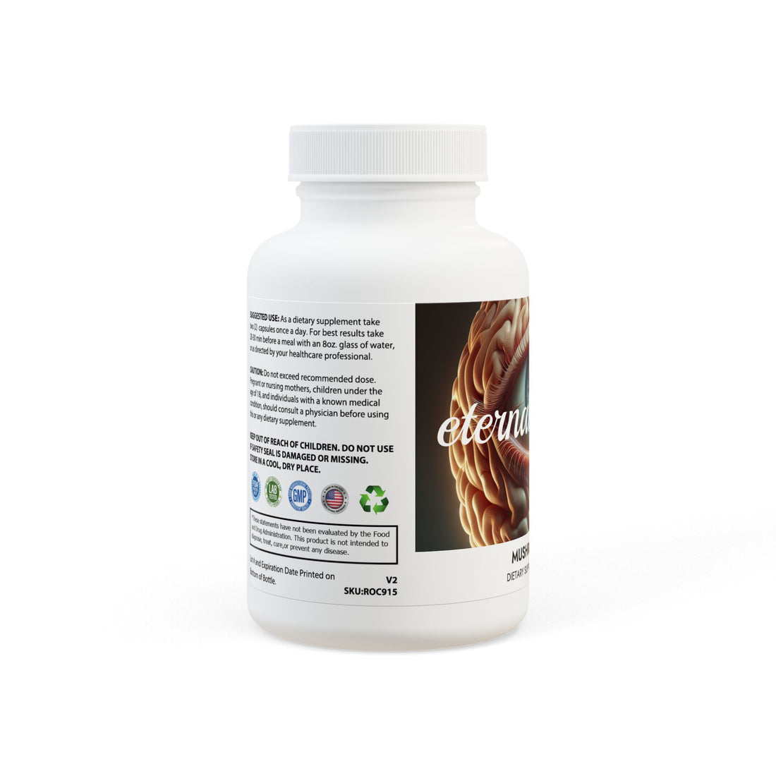 Eternal Vitality | Mushroom Blend Supplement (60 Capsules)